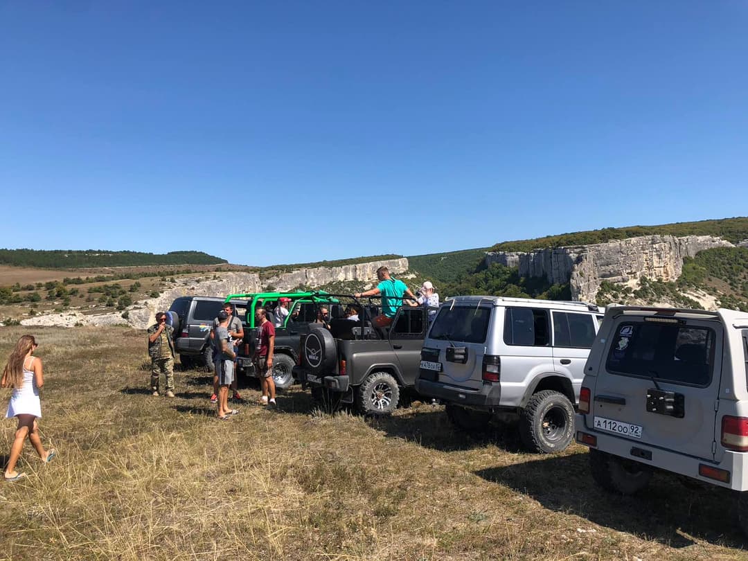 Прогулки по Крыму на внедорожниках