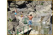 Ванна молодости на реке Пананьян-Узень (Арпатские водопады) Ванна молодости
