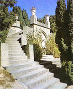 Алупкинский парк. Нижний парк