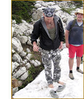 Снег на Ялтинской яйле. Первые числа мая Снег летом